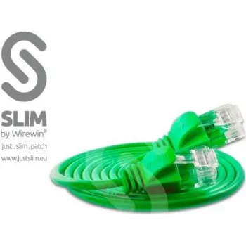 Cablu patch Wirewin Triotronik U/UTP Cat6, 3 m, verde PKW-LIGHT-K6 3.0 GN