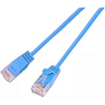 Cablu patch slim-light Wirewin SLIM UL6 5 BL Cat.6, U/UTP, 5,0 m, albastru (PKW-LIGHT-K6 5.0 BL)