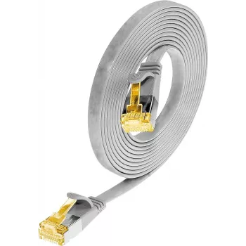 Wirewin Cat6a U/FTP Slim Ethernet Patch Cable, RJ-45, Grey, 3 m PKW-STP-SLIM-K6A 3.0