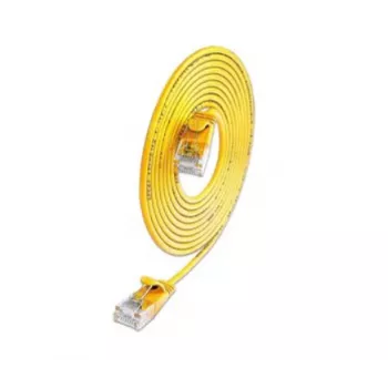 Cablu patch rotund Wirewin SLIM KAT6A 10 Gigabit Light, U/UTP, Ø 3,6 mm, galben (SLIM-L-UU-K6A 1.5 YE)