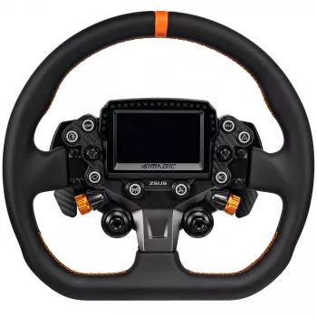 Volan Simagic ZS-320CD din piele, 320 mm, fără butuc