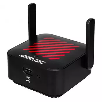 Hotspot wireless Simagic AirLink - hub wireless dual-band cu latență ultra-redusă pentru ecosistemul Simagic