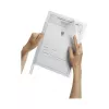 Mapă cu clemă DURABLE DURACLIP A4 transparentă, capacitate 100 file, pachet de 50 291919
