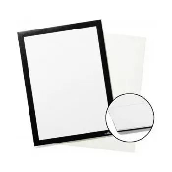 Ramă de informare DURABLE DURAFRAME GRIP A4, autoadezivă, neagră, 496801