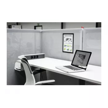 Ramă de informare DURABLE DURAFRAME GRIP A4, autoadezivă, neagră, 496801