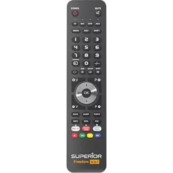 Telecomandă universală programabilă Superior Electronics Freedom neagră SUPTUB003