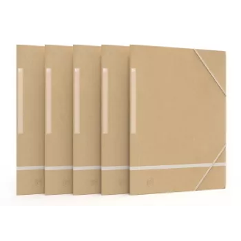 Mapă cu colț elastic Oxford TOUAREG A4+ bej 450 g/m² TCF reciclabilă (1 buc.) 400081545