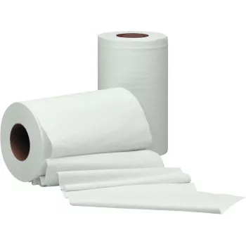 Rolă de curățare multifuncțională TORK Reflex, 2 straturi, alb, 67 m, perforată, neembosată, 1 rolă (473474)