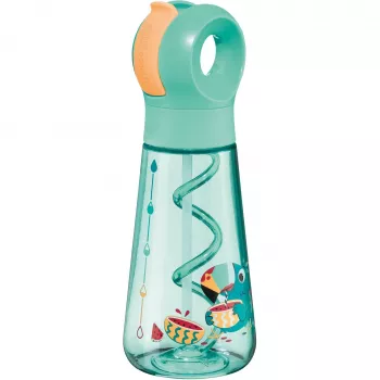 Maped PICNIK TUKAN Drinking Bottle 0.5 L Green Ecozen with Straw 873103