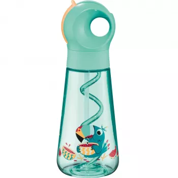 Maped PICNIK TUKAN Drinking Bottle 0.5 L Green Ecozen with Straw 873103