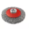 Bosch 2608622101 Conical Wire Brush 115 mm Knotted Steel M14