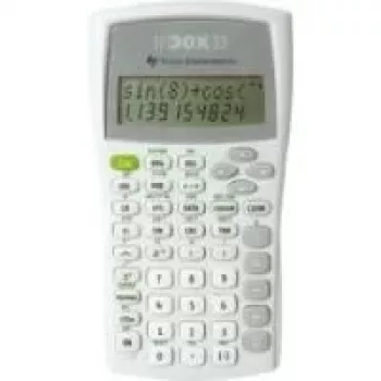 Calculator științific Texas Instruments TI-30X IIB, LCD cu 2 linii, alimentat cu baterii, negru