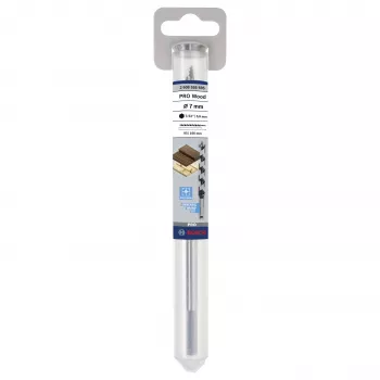 Burghiu elicoidal pentru lemn Bosch Expert SelfCut Speed 7 mm, lungime 160 mm, coadă hexagonală 2608585695