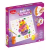 Set pictură după numere Maped Creativ Kawaii Food Sweet - 2 pânze preimprimate, 10 vopsele acrilice, pensulă, de la 7 ani 907088