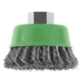 Perie oală Bosch X-LOCK 75 mm sârmă de oțel ondulată 0,3 mm 8500 rot/min pentru polizoare unghiulare 2608622104