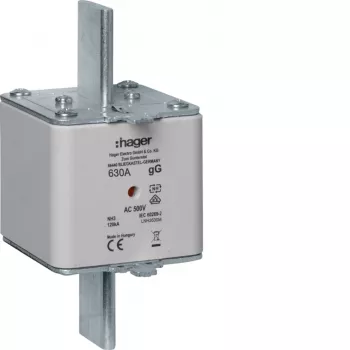 Fuzibil NH3 gG Hager LNH3630M, 630 A, 500 V AC