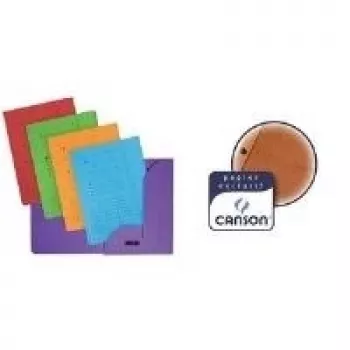 Mapă de arhivare ELBA ULTIMATE A4 cu 2 clape preimprimate, albastru, carton CANSON 240 g/m², pachet de 25 103100