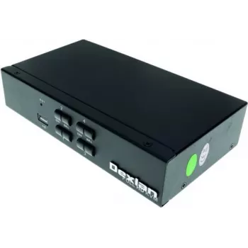 Switch KVM Dexlan HDMI 1.4, 4K UHD, USB, 4 porturi, desktop (061093)