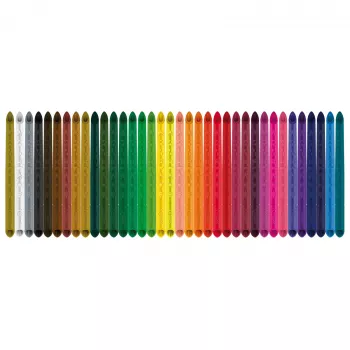 Maped COLOR'PEPS INFINITY Triangular Colored Pencils, 36 Assorted Colors, Woodless 100% Pigment Core, Lasts 10x Longer, Ergonomic Case 861623
