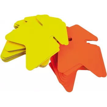 agipa Arrow Symbol Label, Yellow/Orange, 160 x 240 mm, Two-Sided, 1 Piece (022925)