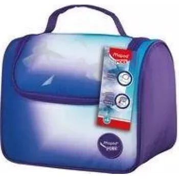 Geantă de prânz Maped PICNIK Lunch Bag ARCTIC, mov / albastru deschis, 100% poliester, căptușeală PEVA, 1 bucată 872196