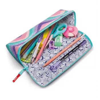 Penar Maped Effect Pastel Softy Waves XXL, triunghiular, reversibil, Pastel Waves 931913