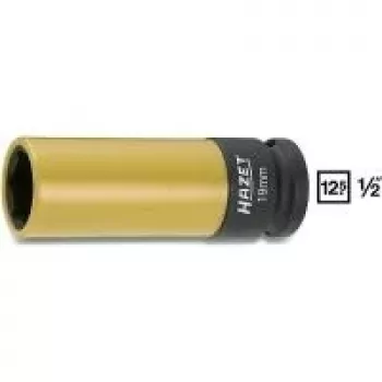 Cheie tubulară de impact HAZET 903SLG-19 1/2 inch, profil hexagon TRAC, 19 mm