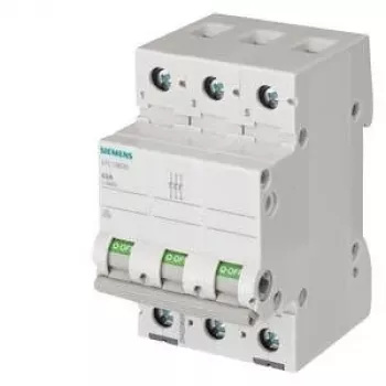 Întrerupător de separare SIEMENS 5TL13910 100 A, 3 poli, 400 V AC, șină DIN