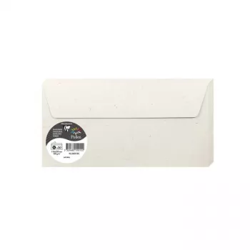 Plic Pollen by Clairefontaine DL, hârtie Natur 100% reciclată, 120 g/m², 110 x 220 mm, 1 bucată (55012C)