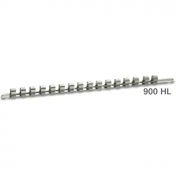 Clip suport pentru chei tubulare HAZET 900HL pentru chei tubulare cu antrenare de 1/2 inch, negru