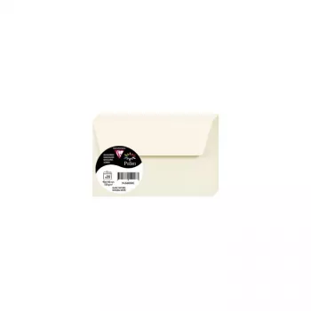 Plic Pollen by Clairefontaine 90x140 mm, alb natural 120 g/m², pH neutru, fără acid - 1 buc. (56050C)