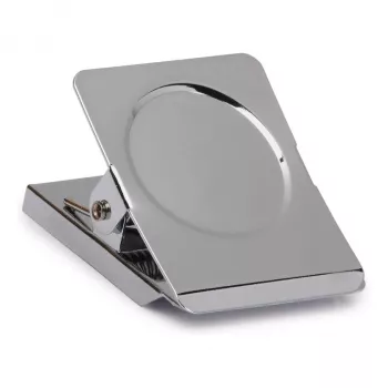 Clemă de hârtie cu magnet MAUL, 40 mm, argintiu, oțel robust cu arc puternic 2194096