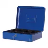 Casetă de bani MAUL mărimea 4 albastră 300x245x90 mm oțel cu tavă pentru monede și încuietoare cu cilindru 56114-37