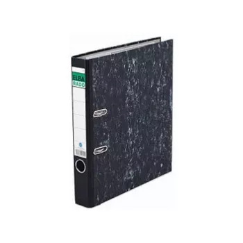 Mapă cu inele ELBA ELBArado 100555311 DIN A4 50mm carton neagră