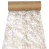 Bandă decorativă de masă PAPSTAR Sizoflor, aurie, 75% poliester, 25% poliamidă, impermeabilă, 1 bucată (37063)