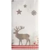 Față de masă de Crăciun PAPSTAR X-Mas Deer, aspect textil, Airlaid, 120 x 180 cm, 1 bucată (37225)