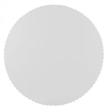 Suport rotund pentru tort PAPSTAR pure 300 mm alb 10 bucăți 81195