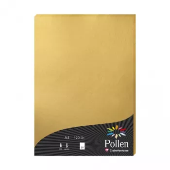 Hârtie Clairefontaine Pollen A4 Gold 120gsm - 25 coli 4200C