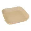 Hârtie de copt PAPSTAR pentru friteuză cu aer cald 100 bucăți 23 x 23 cm (89966)