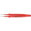 Pensetă de precizie KNIPEX 92 27 62 VDE, vârf ascuțit fin, 150 mm, izolată 1000V