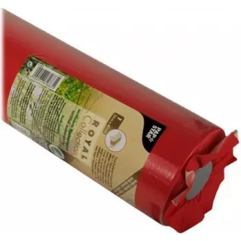 Șervet de masă din tissue PAPSTAR ROYAL Collection roșu, 400 mm x 24 m, rulou 84312
