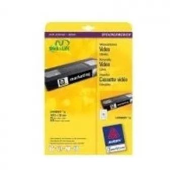 Etichete detașabile Avery A4, albe, 210 x 297 mm, 25 coli L4746REV-25