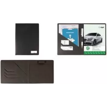 Husă de protecție Sigel EF615 pentru registru de formulare DIN A6 format orizontal antracit