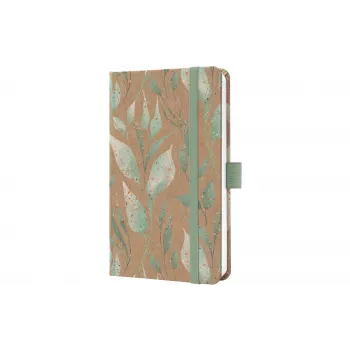 Agendă săptămânală SIGEL Pure Sparkle Leaves Pflanze 2026 multicolor - A6 (J6802)