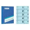AVERY Garderobennummern Form Book 1-500, A6, 100 Sheets, Pre-punched for Hanging (867)