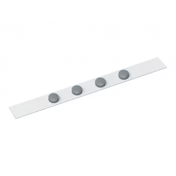 Bandă magnetică MAUL 6207202, albă, 100 cm