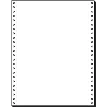 Hârtie continuă SIGEL, 305 x 240 mm, 70 g/m², 2000 file, perforație pentru alimentare individuală, alb 12241