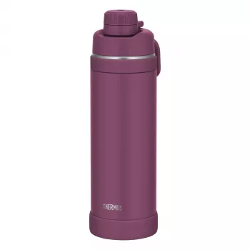 Sticlă termoizolantă THERMOS Ultralight Max, 1,0 L, mură, oțel inoxidabil cu pereți dubli, cu pahar de băut 4135.304.100