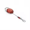 Suport de legitimație retractabil DURABLE Jojo STYLE cu cârlig cu arc 832703, roșu