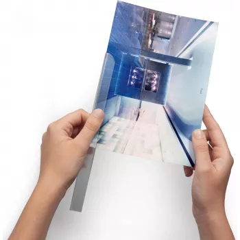 Șine de prindere DURABLE A5 3 mm, transparente, 100 bucăți 291019